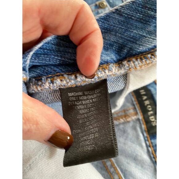 Vintage Y2K Harold's Jean Skirt size 2 - Picture 3 of 4